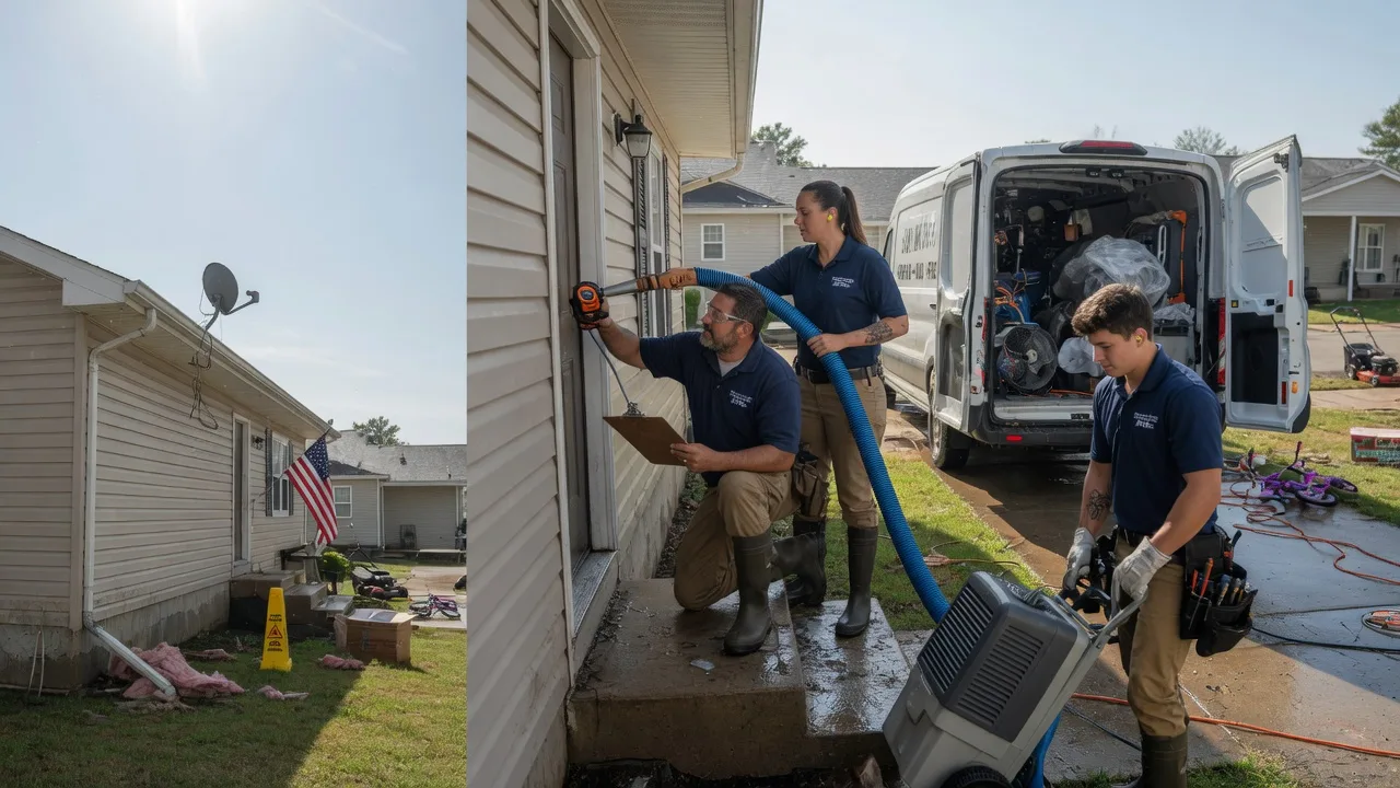 Ceiling Water Damage Restoration in Stonewall, MS near me